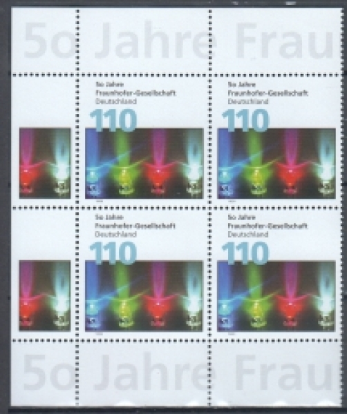 BRD 2038 Viererblock ** - 1999